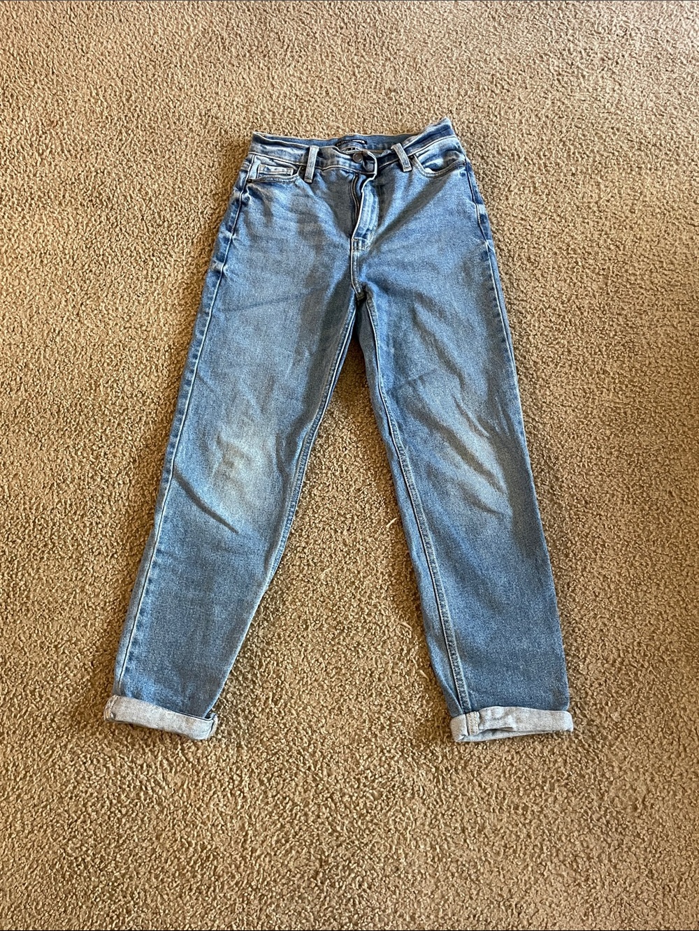 Fashion Nova Light Blue Boyfriend Jeans